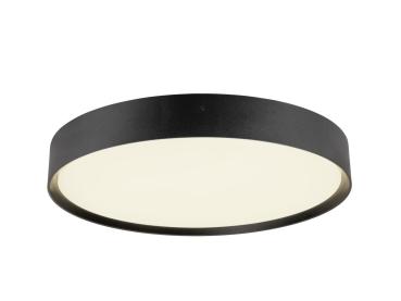 Preview: DECONA 42, CL, PHASE, Deckenaufbauleuchte, rund, 3000/4000K, 23 W, schwarz