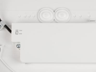 Preview: DECONA 30, CL, Sensor, Deckenaufbauleuchte, rund, 2700/3000K, 17 W, weiß