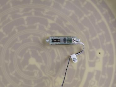 Preview: DECONA 42, CL, Sensor, Deckenaufbauleuchte, rund, 2700/3000K, 23 W, weiß