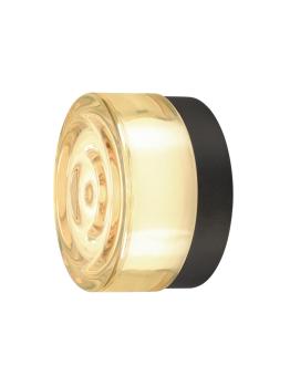 CYFT WAVE, Wand- und Deckenaufbauleuchte, 2700/3000/4000 K, 6,5 W, PHASE, schwarz / amber