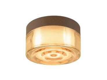 CYFT WAVE, Wand- und Deckenaufbauleuchte, 2700/3000/4000 K, 6,5 W, PHASE, schwarz / amber