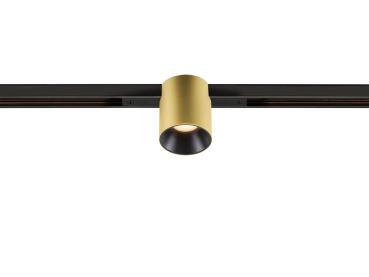 FIX-IT!, 48V, DALI, rund, Standard track, Spot, 2700K, 6.6 W, 36°, gold / schwarz