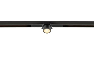 Preview: FIX-IT!, 48V, DALI, rund, Standard track, Spot, 3000K, 6.6 W, 36°, gold / schwarz