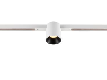 FIX-IT!, 48V, DALI, rund, Standard track, Spot, 2000-3000K, 7.4 W, 36°, weiß / schwarz