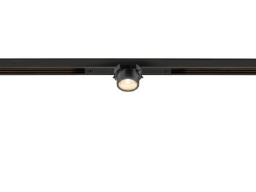 Preview: FIX-IT!, 48V, DALI, eckig, Standard track, Spot, 2700K, 6.6 W, 36°, bronze / schwarz