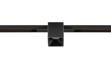 Preview: FIX-IT!, 48V, DALI, eckig, Standard track, Spot, 3000K, 6.6 W, 36°, schwarz / schwarz