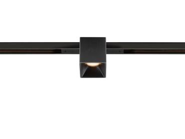 Preview: FIX-IT!, 48V, DALI, eckig, Standard track, Spot, 2000-3000K, 7.4 W, 36°, schwarz / schwarz