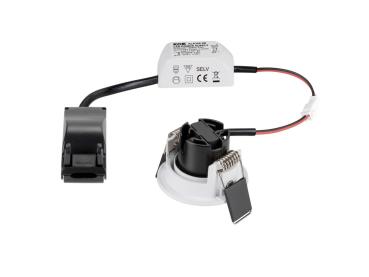 Preview: NEW TRIA® 45, DL, rund, Deckeneinbauleuchte, 2700 K, 24°, weiß