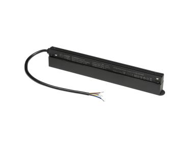 48V SYSTEM, Intrack LED Treiber, 48VDC, 250 W, inkl. 300 cm Anschlusskabel für 220-240VAC und DALI-Durchverdrahtung, schwarz