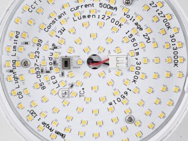 Preview: GRIP! FLAT, 48V Spot, DALI, rund, 2700/3000 K, 14.5 W, weiß / schwarz