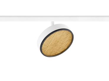 Preview: GRIP! FLAT, 48V Spot, DALI, rund, 2700/3000 K, 14.5 W, weiß / schwarz