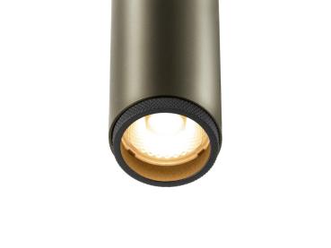 Preview: GRIP! S, Deckenaufbauleuchte, single, PHASE, 2700 K, 11 W, 29°, bronze / schwarz