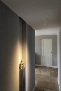 GRIP! S, Deckeneinbauleuchte, PHASE, 3000 K, 29°, IP20, zylindrisch, weiß / schwarz