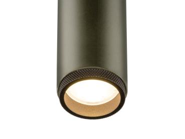 Preview: GRIP! M, Deckenaufbauleuchte, single, PHASE, 2700 K, 14 W, 42°, bronze / schwarz