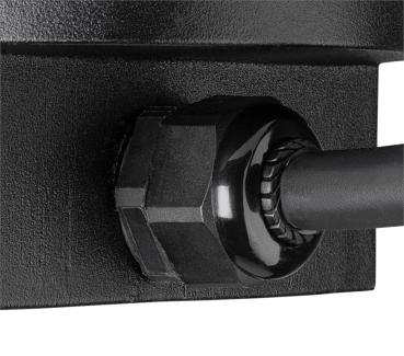 Preview: DASAR® L, Bodeneinbauleuchte, asymmetrisch, 3000K, 70°/40°, IP65/IP67, quadratisch, edelstahl / schwarz