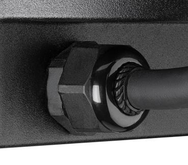 Preview: DASAR® XL, Bodeneinbauleuchte, asymmetrisch, 3000K, 70°/40°, IP65/IP67, quadratisch, edelstahl / schwarz