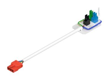 RETRO, CON 3P004 Connector 3-pin plug