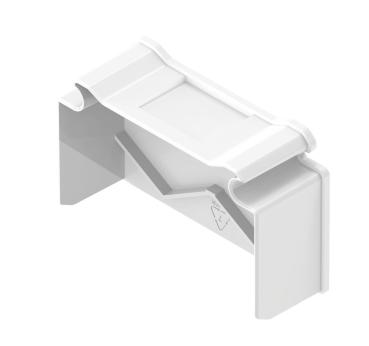 Preview: EASYLIGHT, EC WH End Cap white