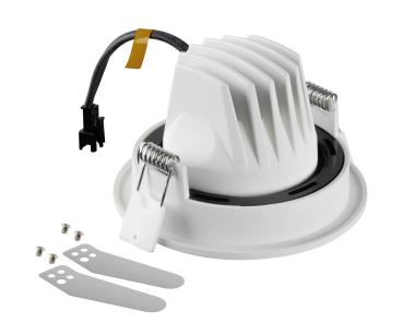 Preview: NUMINOS® MOVE S, Deckeneinbauleuchte weiß/schwarz 2700 K 20°