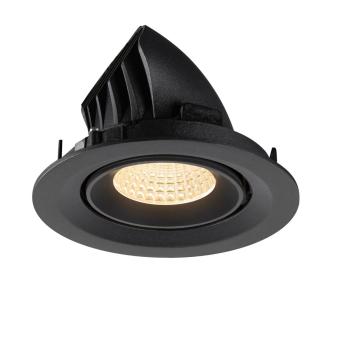 Preview: NUMINOS® GIMBLE M, Deckeneinbauleuchte,, 2700 K, 55°, schwarz