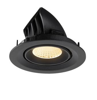 Preview: NUMINOS® GIMBLE M, Deckeneinbauleuchte,, 3000 K, 40°, schwarz