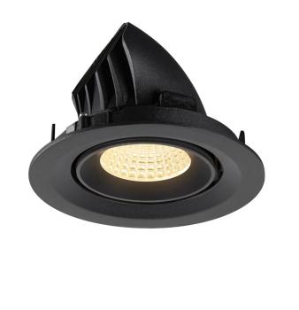 Preview: NUMINOS® GIMBLE M, Deckeneinbauleuchte,, 3000 K, 55°, schwarz