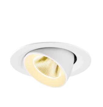 NUMINOS® GIMBLE M, Deckeneinbauleuchte,, 3000 K, 20°, weiß