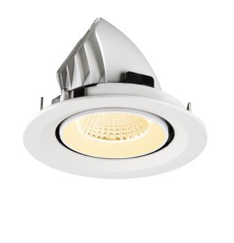 Preview: NUMINOS® GIMBLE M, Deckeneinbauleuchte,, 3000 K, 40°, weiß