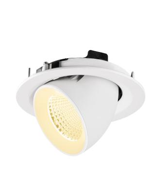 Preview: NUMINOS® GIMBLE M, Deckeneinbauleuchte,, 3000 K, 40°, weiß