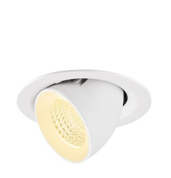 NUMINOS® GIMBLE M, Deckeneinbauleuchte,, 3000 K, 55°, weiß