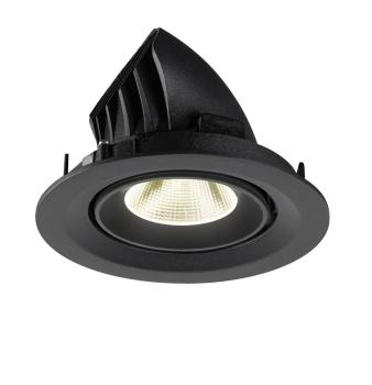 Preview: NUMINOS® GIMBLE M, Deckeneinbauleuchte,, 4000 K, 20°, schwarz