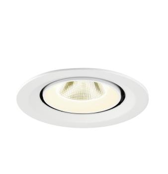 NUMINOS® GIMBLE M, Deckeneinbauleuchte,, 4000 K, 20°, weiß