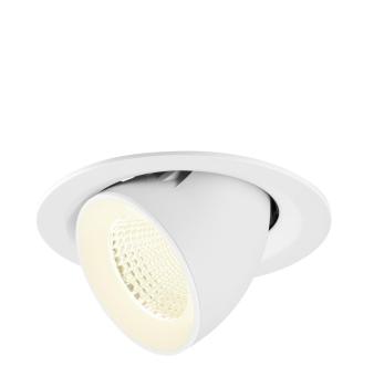 NUMINOS® GIMBLE M, Deckeneinbauleuchte,, 4000 K, 40°, weiß