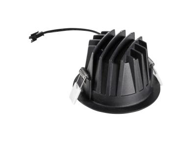 Preview: NUMINOS® M, Deckeneinbauleuchte schwarz/chrom 2700 K 55°