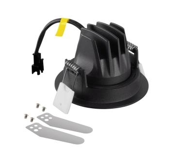 Preview: NUMINOS® MOVE M, Deckeneinbauleuchte, 3000 K, 40°, IP20, rund, schwarz