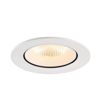 NUMINOS® GIMBLE L, Deckeneinbauleuchte, 2700 K, 40°, IP20, rund, weiß