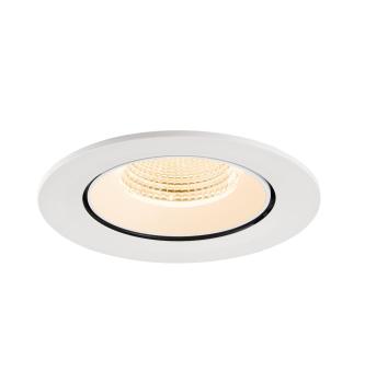 NUMINOS® GIMBLE L, Deckeneinbauleuchte, 2700 K, 55°, IP20, rund, weiß