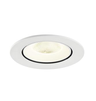 NUMINOS® GIMBLE L, Deckeneinbauleuchte, 4000 K, 20°, IP20, rund, weiß