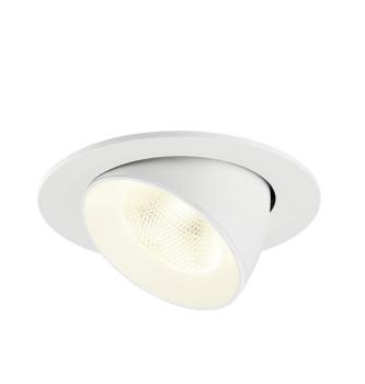 NUMINOS® GIMBLE L, Deckeneinbauleuchte, 4000 K, 20°, IP20, rund, weiß