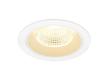 NUMINOS® L, Deckeneinbauleuchte, 3000 K, 55°, IP20, rund, weiß