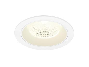 NUMINOS® L, Deckeneinbauleuchte, 4000 K, 55°, IP20, rund, weiß