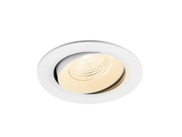 NUMINOS® MOVE L, Deckeneinbauleuchte, 2700 K, 55°, IP20, rund, weiß