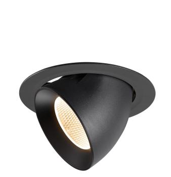 NUMINOS® GIMBLE XL, Deckeneinbauleuchte,, 2700 K, 20°, schwarz