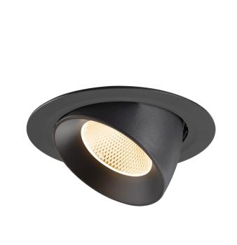 NUMINOS® GIMBLE XL, Deckeneinbauleuchte,, 2700 K, 20°, schwarz