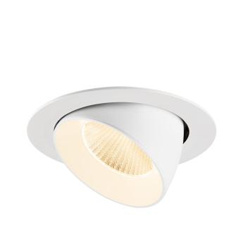 NUMINOS® GIMBLE XL, Deckeneinbauleuchte,, 2700 K, 40°, weiß