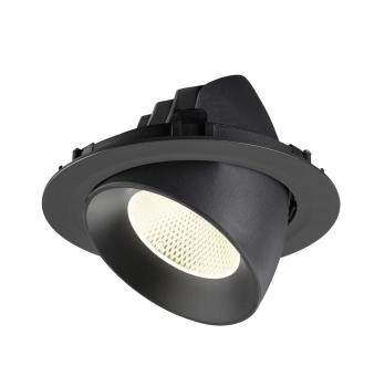 Preview: NUMINOS® GIMBLE XL, Deckeneinbauleuchte,, 4000 K, 20°, schwarz