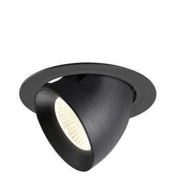 NUMINOS® GIMBLE XL, Deckeneinbauleuchte,, 4000 K, 40°, schwarz