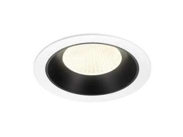 NUMINOS® XL, Deckeneinbauleuchte weiß/schwarz 4000 K 20°