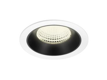 NUMINOS® XL, Deckeneinbauleuchte weiß/schwarz 4000 K 55°