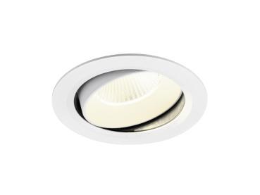 NUMINOS® MOVE XL, Deckeneinbauleuchte, 4000 K, 40°, IP20, rund, weiß